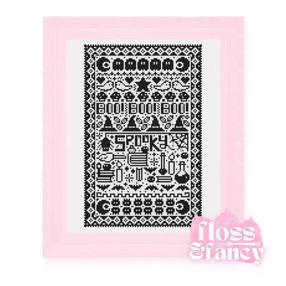 Cute Spooks Cross Stitch Pattern